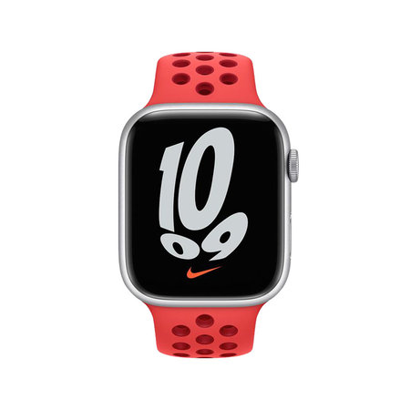 Σιλικόνης Αθλητικό Λουράκι για Apple Watch | 42mm | 44mm | 45mm | 49mm | Κόκκινο | Red | FixPremium