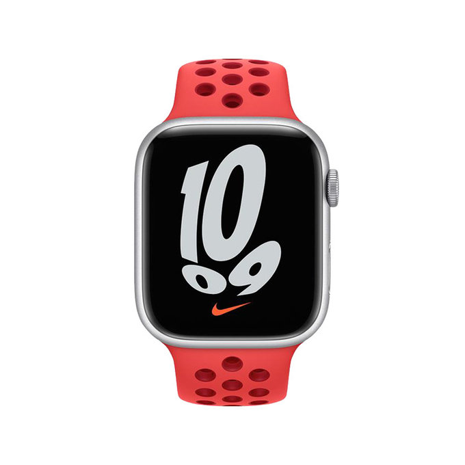 Σιλικόνης Αθλητικό Λουράκι για Apple Watch | 42mm | 44mm | 45mm | 49mm | Κόκκινο | Red | FixPremium