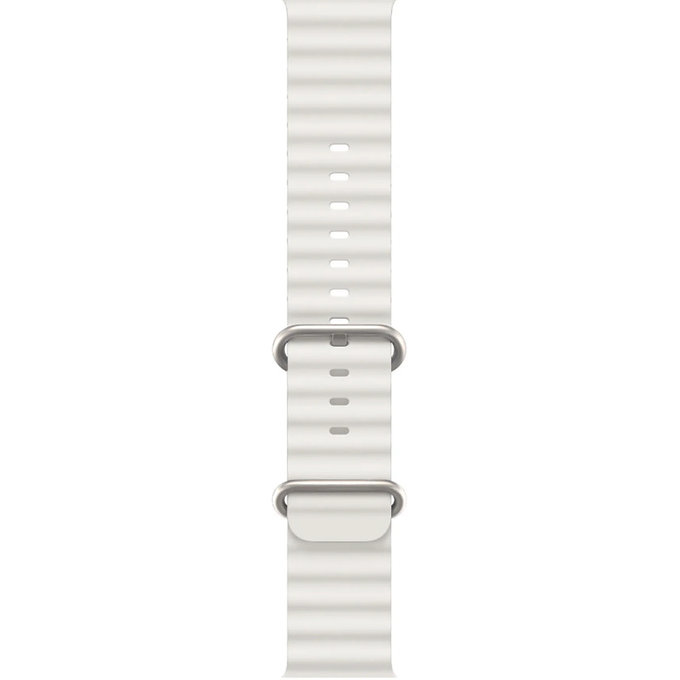 Λουράκι Ocean Loop για Apple Watch | 42mm | 44mm | 45mm | 49mm | Λευκό | White | FixPremium