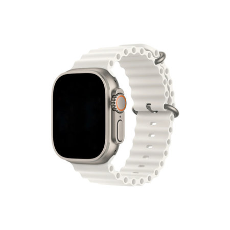 Λουράκι Ocean Loop για Apple Watch | 42mm | 44mm | 45mm | 49mm | Λευκό | White | FixPremium