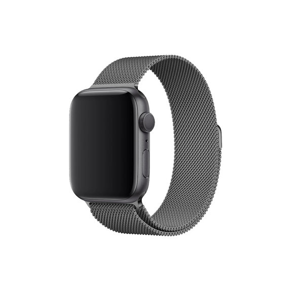 Λουράκι Milanese Loop για Apple Watch | 38mm | 40mm | 41mm | Γραφίτης | Graphite | FixPremium