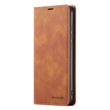 Θήκη Business Wallet για iPhone 12 Pro Max | Καφέ | Brown | FixPremium