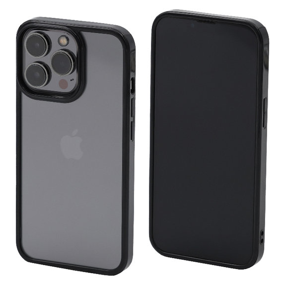 Θήκη Invisible για iPhone 13 Pro, Μαύρο, Black, FixPremium