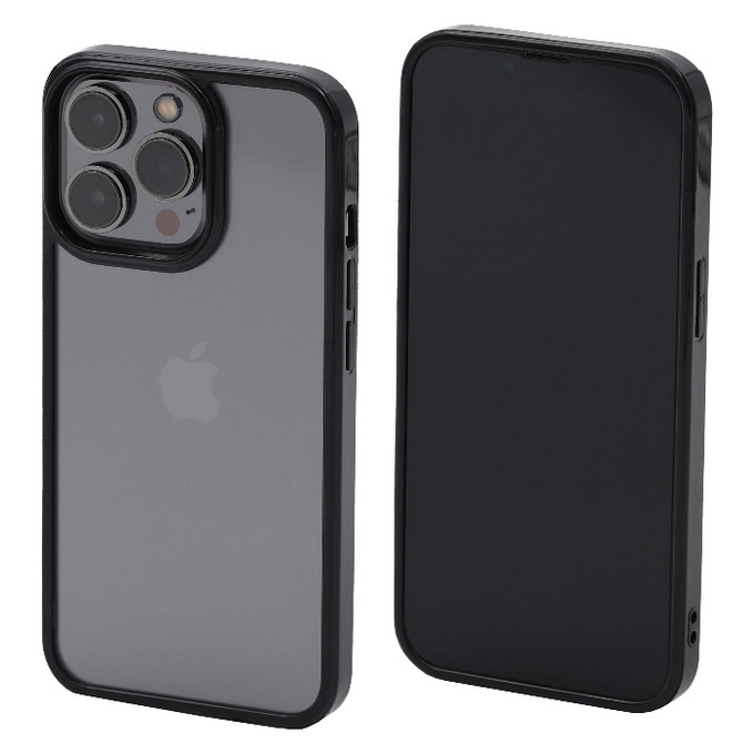 Θήκη Invisible για iPhone 14 Pro, Μαύρο, Black, FixPremium