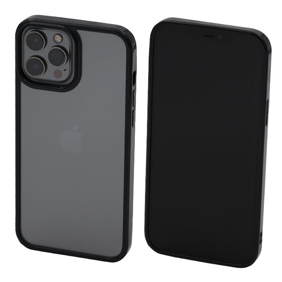 Θήκη Invisible για iPhone 14 Pro Max, Μαύρο, Black, FixPremium
