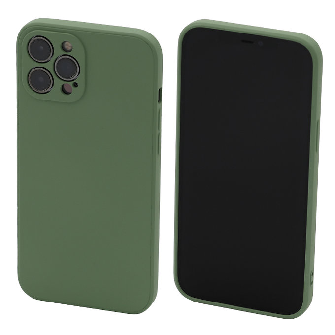 Θήκη Rubber για iPhone 12 Pro Max | Πράσινο | Green | FixPremium