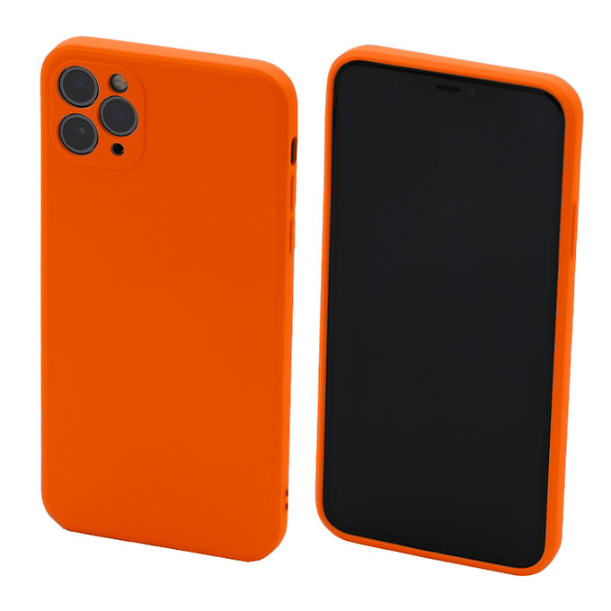 Θήκη Rubber για iPhone 11 Pro Max | Πορτοκαλί | Orange | FixPremium