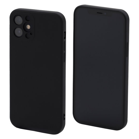 Λάστιχο θήκης για iPhone 12 mini, Μαύρο, Black, FixPremium