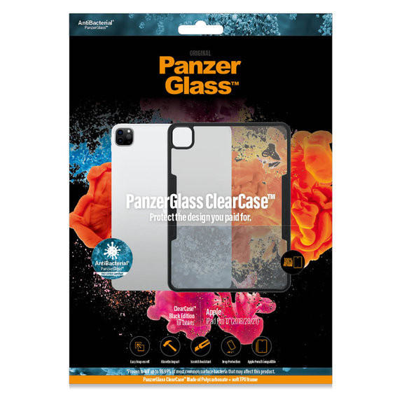 Θήκη ClearCase AB για iPad Pro 11'' (2018/2020/2021), Μαύρο, PanzerGlass