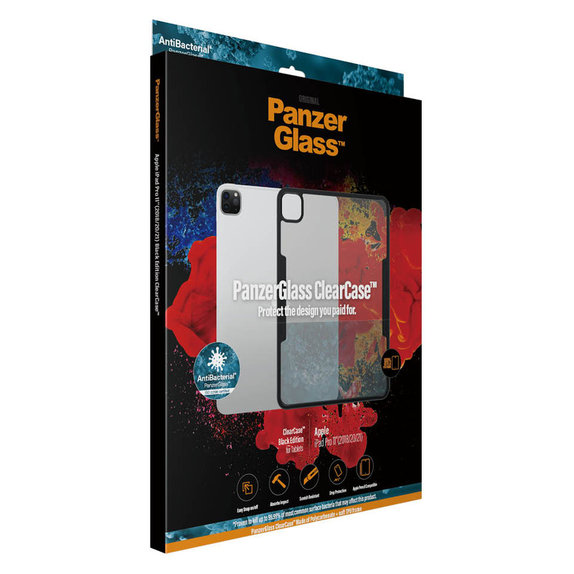 Θήκη ClearCase AB για iPad Pro 11'' (2018/2020/2021), Μαύρο, PanzerGlass