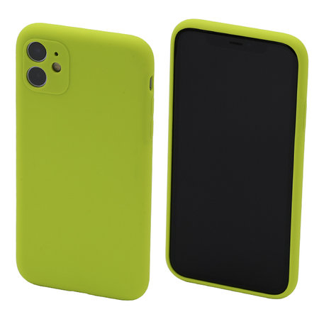 Θήκη Silicone για iPhone 11 | Νεον Πράσινο | Neon Green | FixPremium