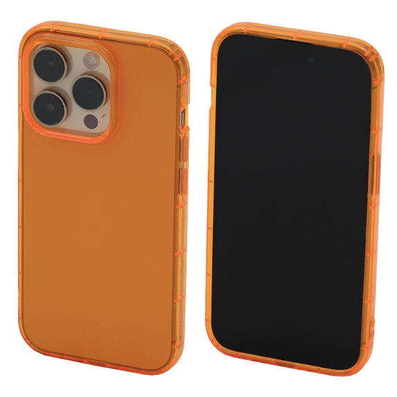 Διαγραφή θήκης για iPhone 14 Pro, Πορτοκαλί, Orange, FixPremium