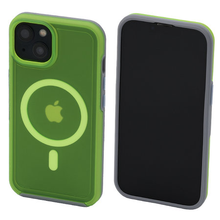 Διαγραφή θήκης με MagSafe για iPhone 14, Νεον Πράσινο, Neon Green, FixPremium