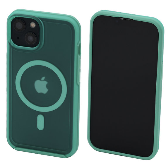 Διαγραφή θήκης με MagSafe για iPhone 14, Mint Blue, FixPremium