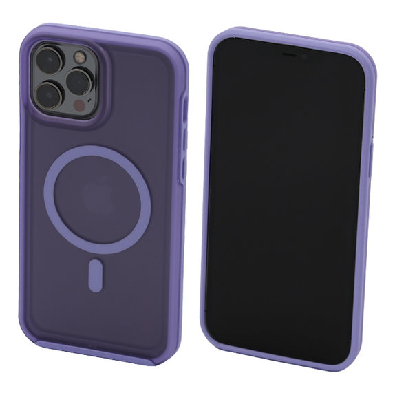 Διαγραφή θήκης με MagSafe για iPhone 14 Pro Max, Violet, FixPremium