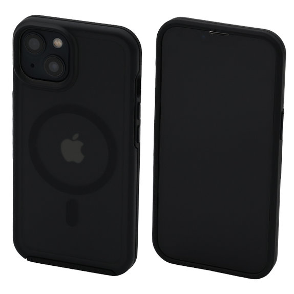 Διαγραφή θήκης με MagSafe για iPhone 14, Frost Black, FixPremium