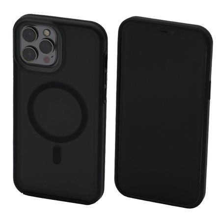 Διαγραφή θήκης με MagSafe για iPhone 14 Pro Max, Frost Black, FixPremium