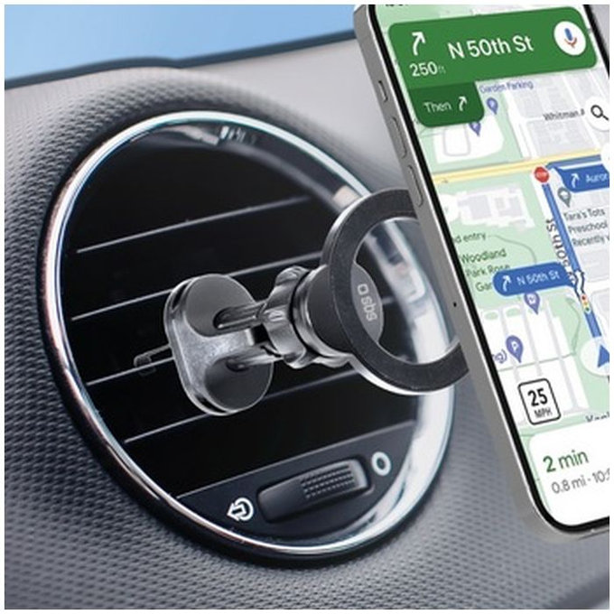 Κάτοχος Αυτοκινήτου CircleMag MagSafe | Μαύρο | Black | SBS