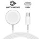 Μαγνητικός γρήγορος φορτιστής για καλώδιο USB-C για Apple Watch, 1 m, πλαστικό, bulk