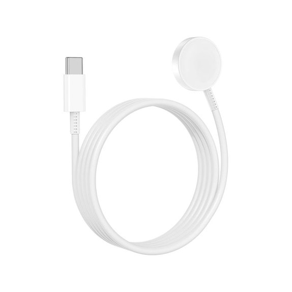 Μαγνητικός γρήγορος φορτιστής για καλώδιο USB-C για Apple Watch, 1 m, πλαστικό, bulk