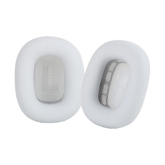 Ανταλλακτικά Μαξιλαράκια Υφασμάτινα για Apple AirPods Max, Λευκό, White, FixPremium
