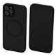 Θήκη Matte με MagSafe για iPhone 12 Pro, Μαύρο, Black, FixPremium