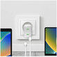 Αντάπτορας Φόρτισης MiniPro 2x USB-C GaN 35W | Λευκό | White | PURO