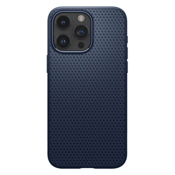 Θήκη Liquid Air για iPhone 15 Pro Max, Navy Blue, Spigen