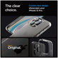 Θήκη Ultra Hybrid για iPhone 15 Pro, Ματ Transparent, Frost Clear, Spigen