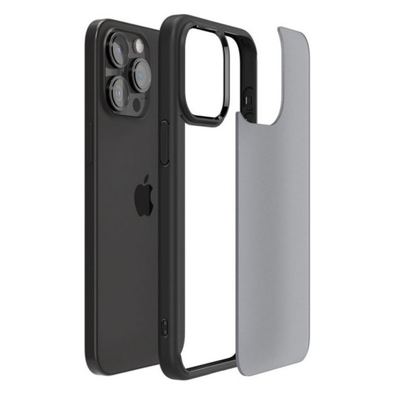 Θήκη Ultra Hybrid για iPhone 15 Pro, Frost Black, Spigen