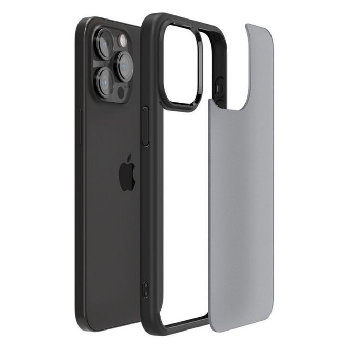 Θήκη Ultra Hybrid για iPhone 15 Pro | Frost Black | Spigen