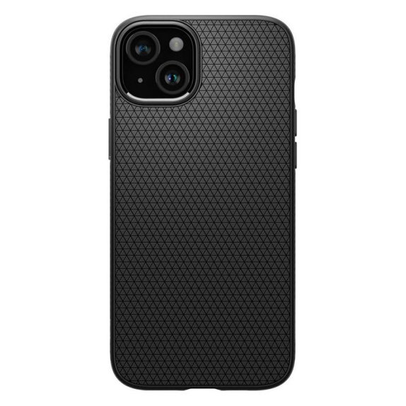 Θήκη Liquid Air για iPhone 15, Matte Black, Spigen