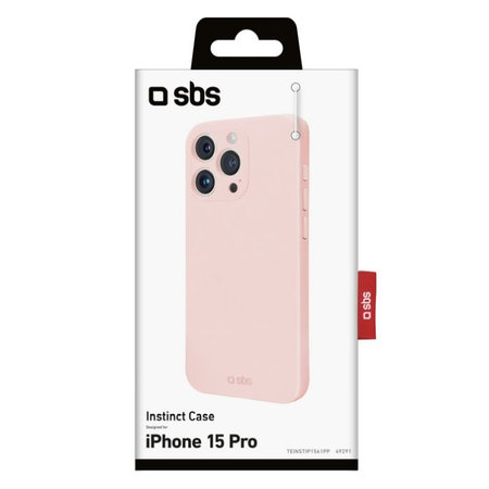 Θήκη Instinct για iPhone 15 Pro | Ροζ | Pink | SBS