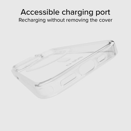 Θήκη Light Mag με MagSafe για iPhone 15 Pro, Transparent, SBS