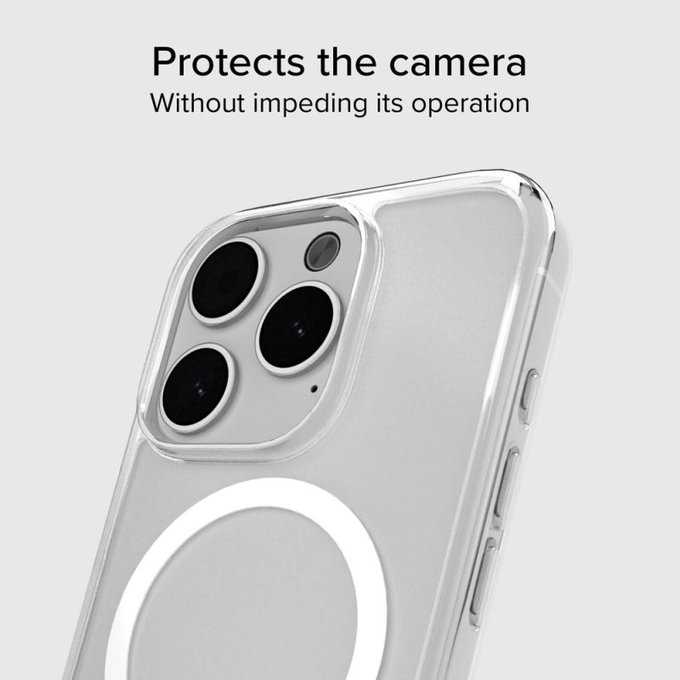 Θήκη Light Mag με MagSafe για iPhone 15 Pro Max, Transparent, SBS
