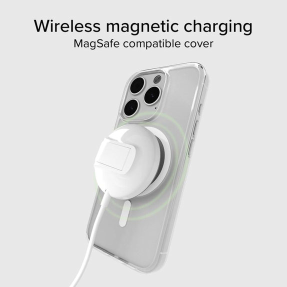 Θήκη Light Mag με MagSafe για iPhone 15 Pro Max, Transparent, SBS