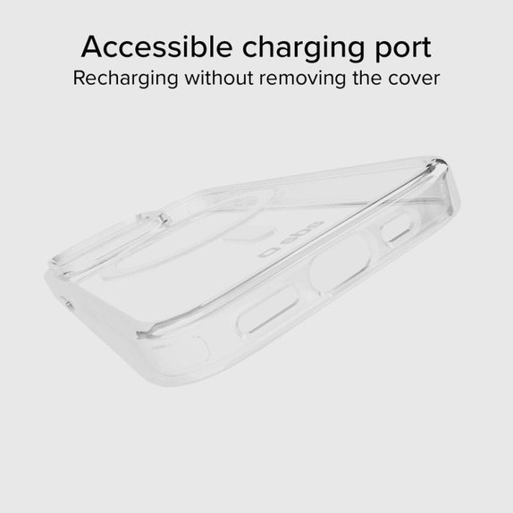 Θήκη Light Mag με MagSafe για iPhone 15 Pro Max, Transparent, SBS