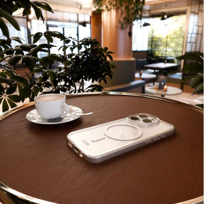 Θήκη Light Mag με MagSafe για iPhone 15 Pro Max, Transparent, SBS