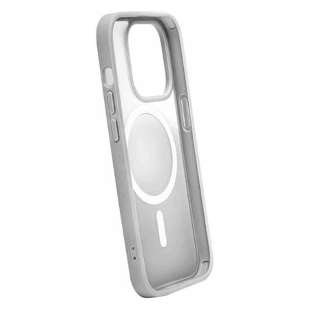 Θήκη Gradient με MagSafe για iPhone 15 Pro | Ασημί | Silver | PURO