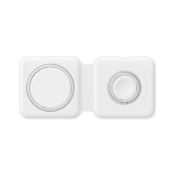 MagSafe Duo για iPhone & Apple Watch | λευκό | white | FixPremium