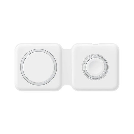 MagSafe Duo για iPhone & Apple Watch | λευκό | white | FixPremium