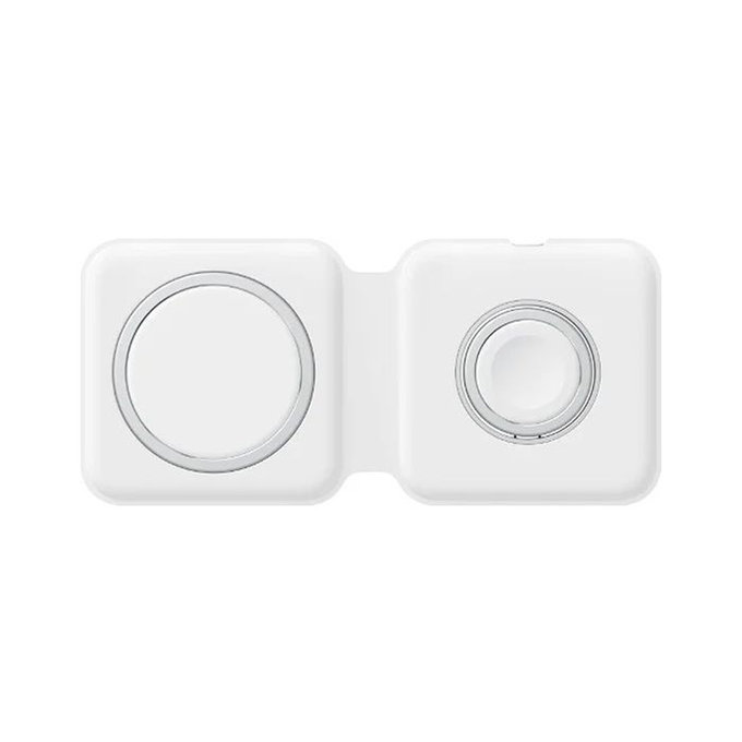 MagSafe Duo για iPhone & Apple Watch | λευκό | white | FixPremium