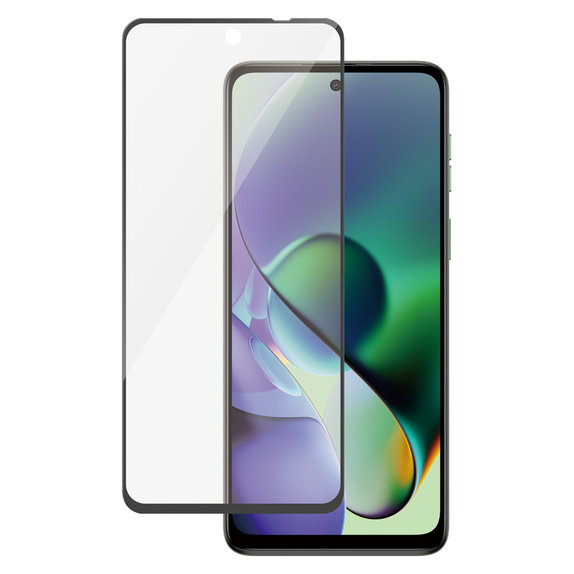 Σκληρυμένο γυαλί UWF για Motorola Moto G14/G54 5G, Μαύρο, PanzerGlass
