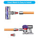 Σωλήνας Αναρρόφησης για Dyson V-series | Outsize | Πορτοκάλι | Orange