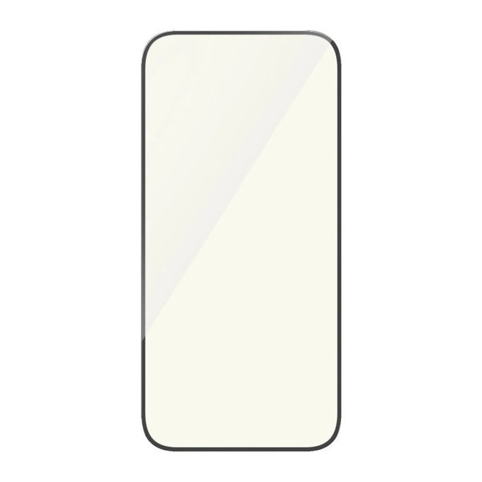 Προστατευτικό γυαλί UWF Eyecare με εφαρμογέα για iPhone 15, Μαύρο, PanzerGlass