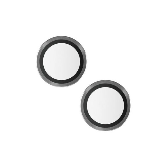 Προστατευτικό Φακού Κάμερας Hoops για iPhone 13, 13 mini, Μαύρο, Black, PanzerGlass