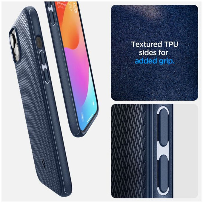 Θήκη Mag Armor με MagSafe για iPhone 15 | Navy Blue | Spigen