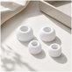 AirPods Pro Tips, Σετ 2τμχ (L, S), λευκό, White, FixPremium