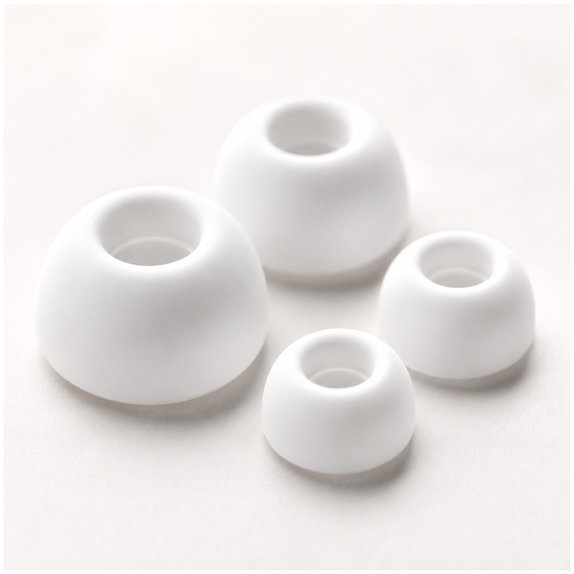 AirPods Pro Tips, Σετ 2τμχ (L, S), λευκό, White, FixPremium