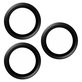 Προστατευτικό φακού κάμερας Hoops για iPhone 15 Pro/15 Pro Max, Black Titanium, PanzerGlass
